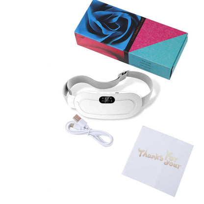 Electric Heating Pad Women Vibrator Period Pain Relief Device Menstrual Cramp Massager Blood Circulation Abdominal Belt Warmer
