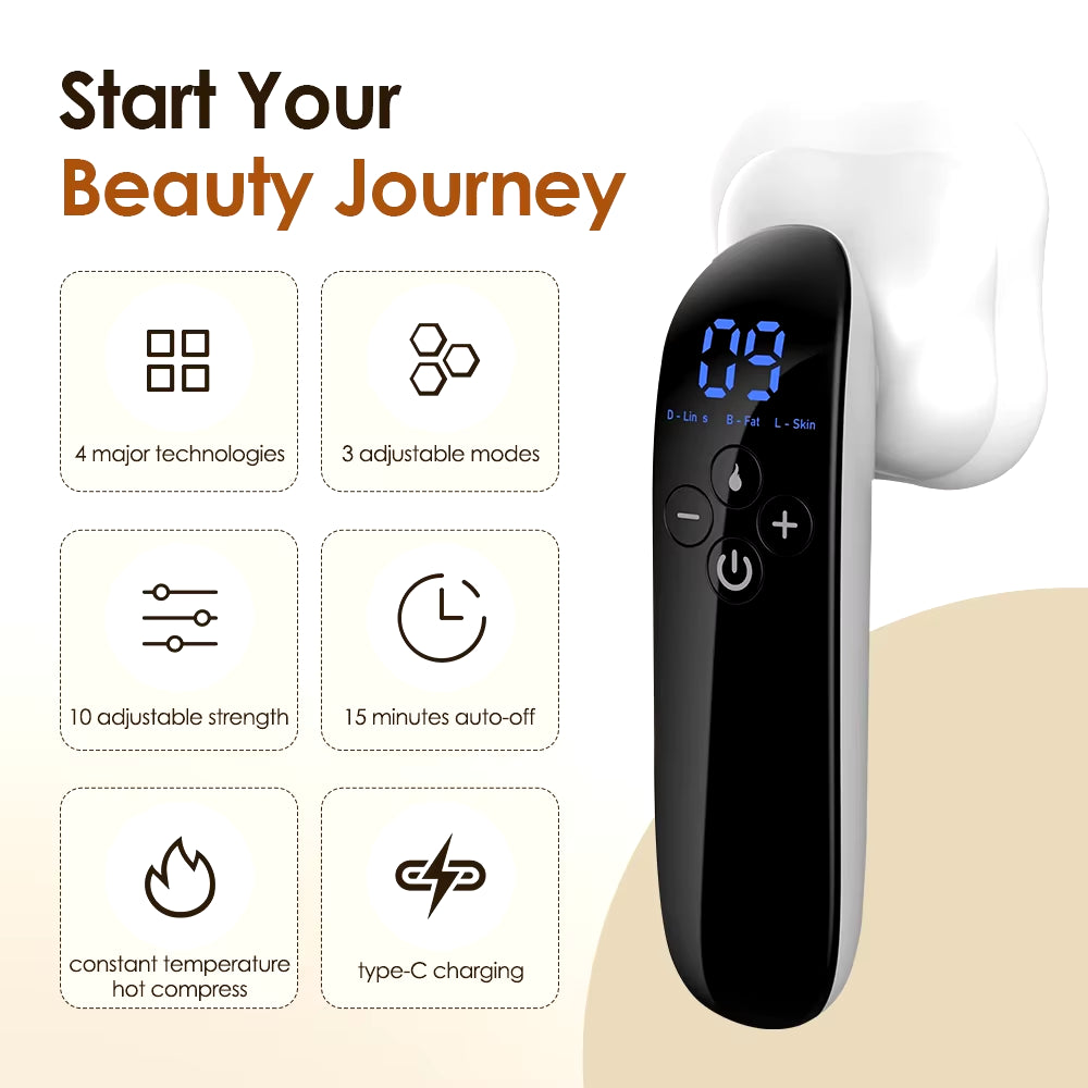NEW Electric Fat Remover Body Massager for Belly Waist Arm Leg Butt Cordless Body Sculpting Machine Dropshipping